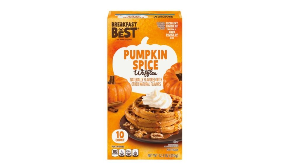 pumpkin spice waffles