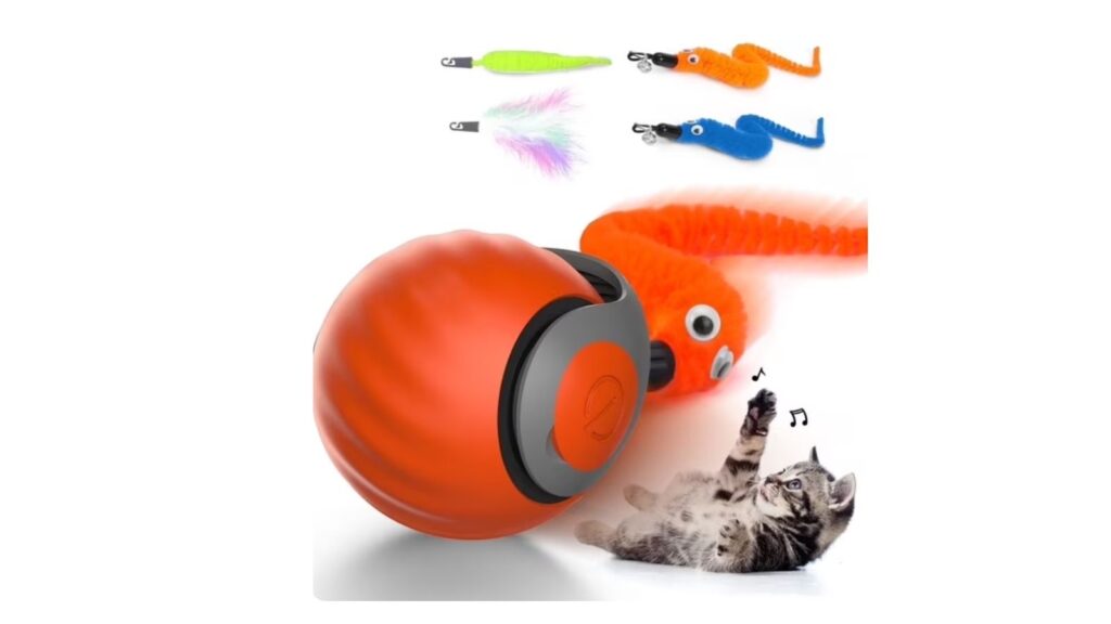 rechargeable cat toy ball
