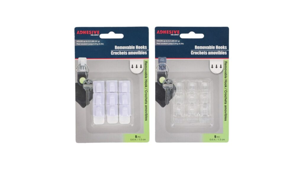 removable hooks