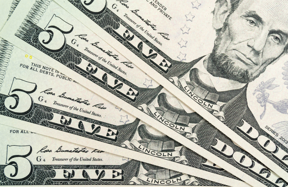 $5 bills