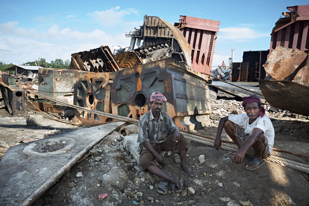 Shipbreaker in Bangladesh
