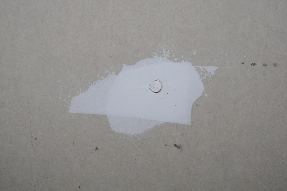 patch nail hole in wall