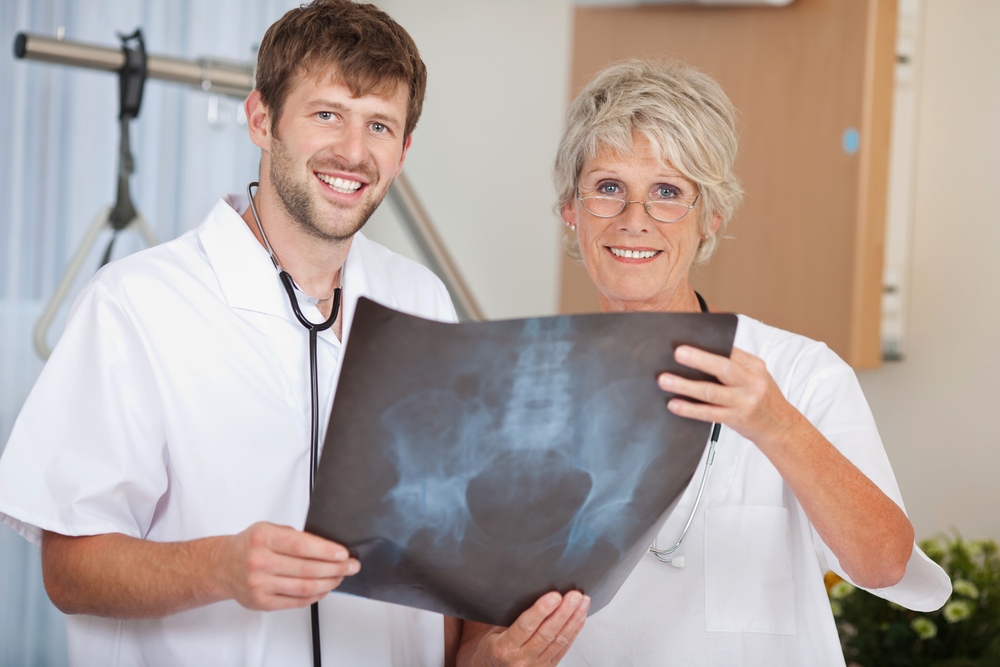 looking at xrays