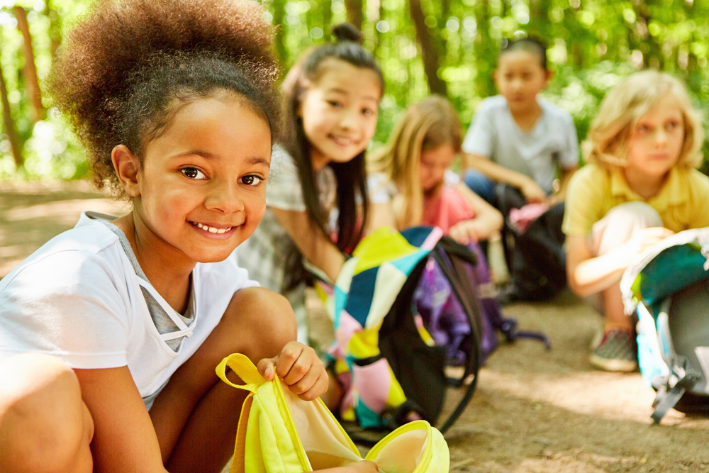 children at summer camp