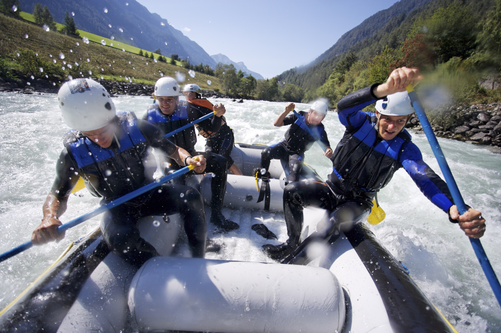 whitewater rafting tour guide