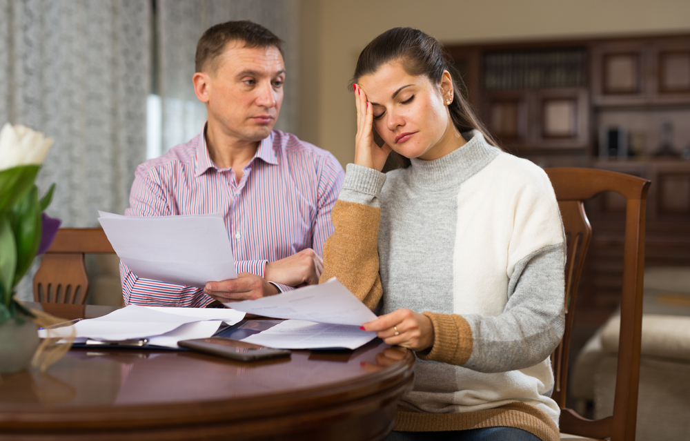 family worried about money