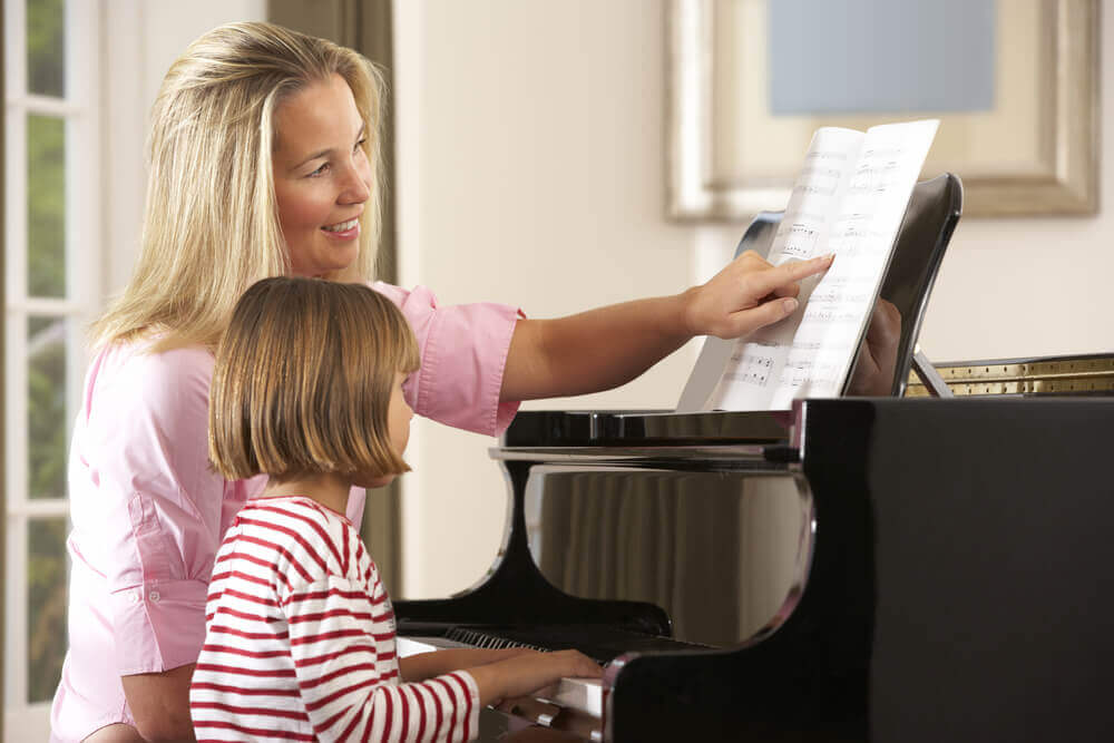 teaching piano