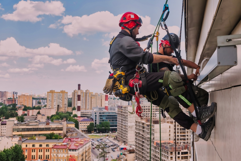 Rope access repair technician