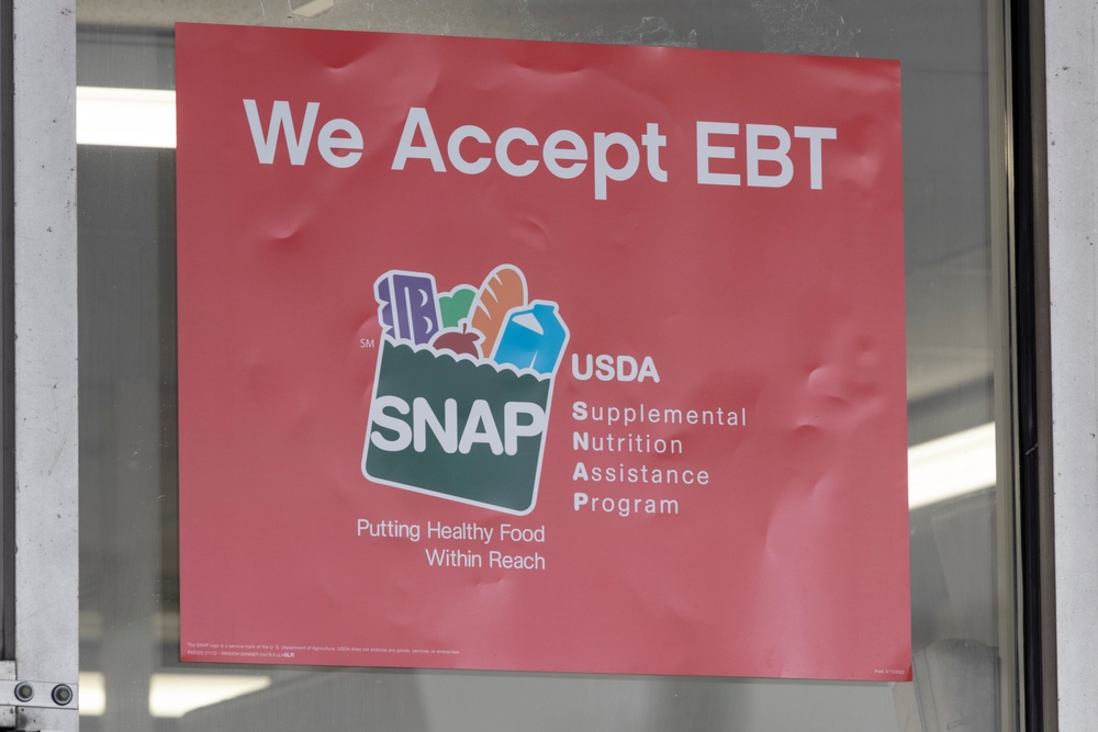We accept EBT sign SNAP
