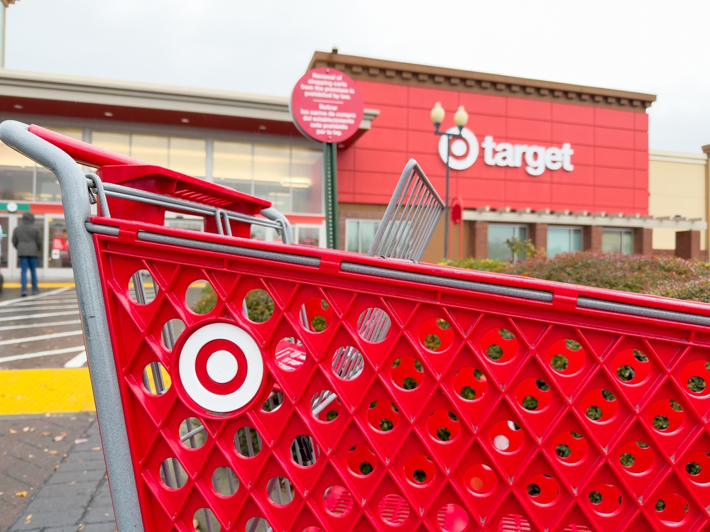 target store and trolley