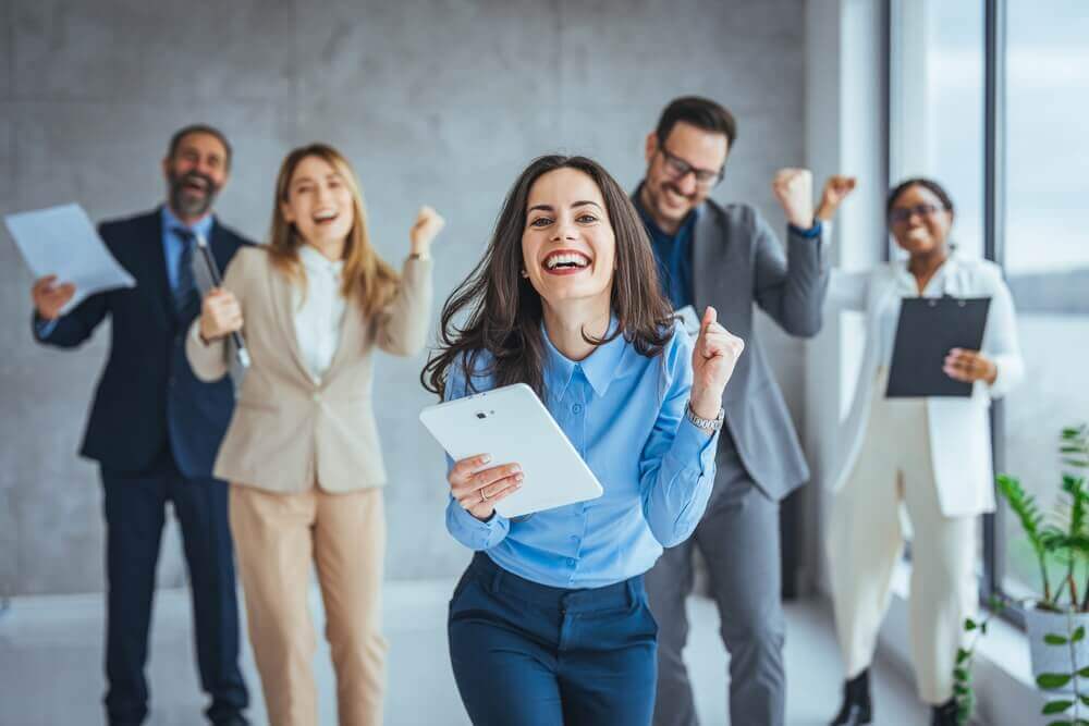 staff happy with employee benefits