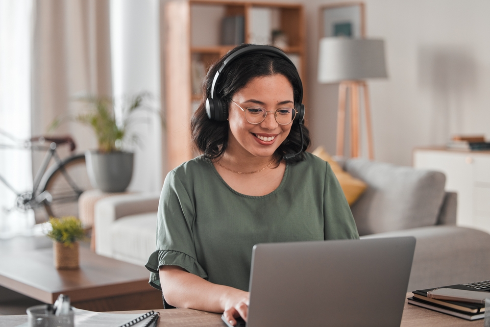 working from home