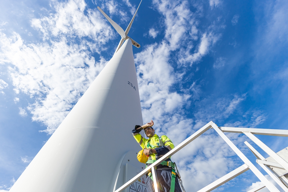 Wind turbine technician