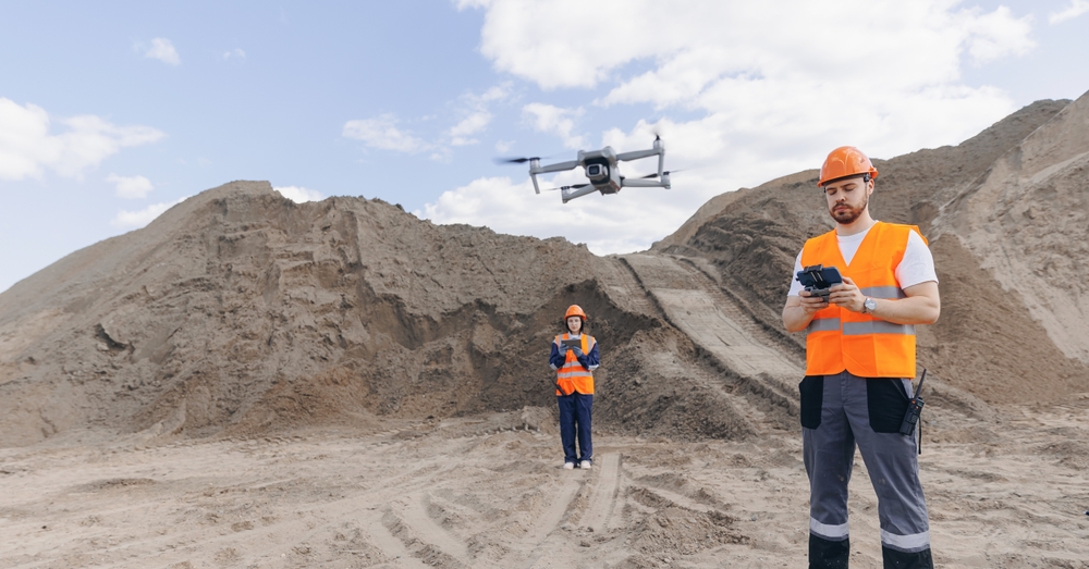 Commercial drone pilot