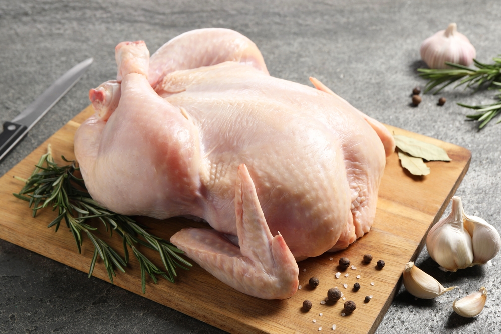 whole raw chicken