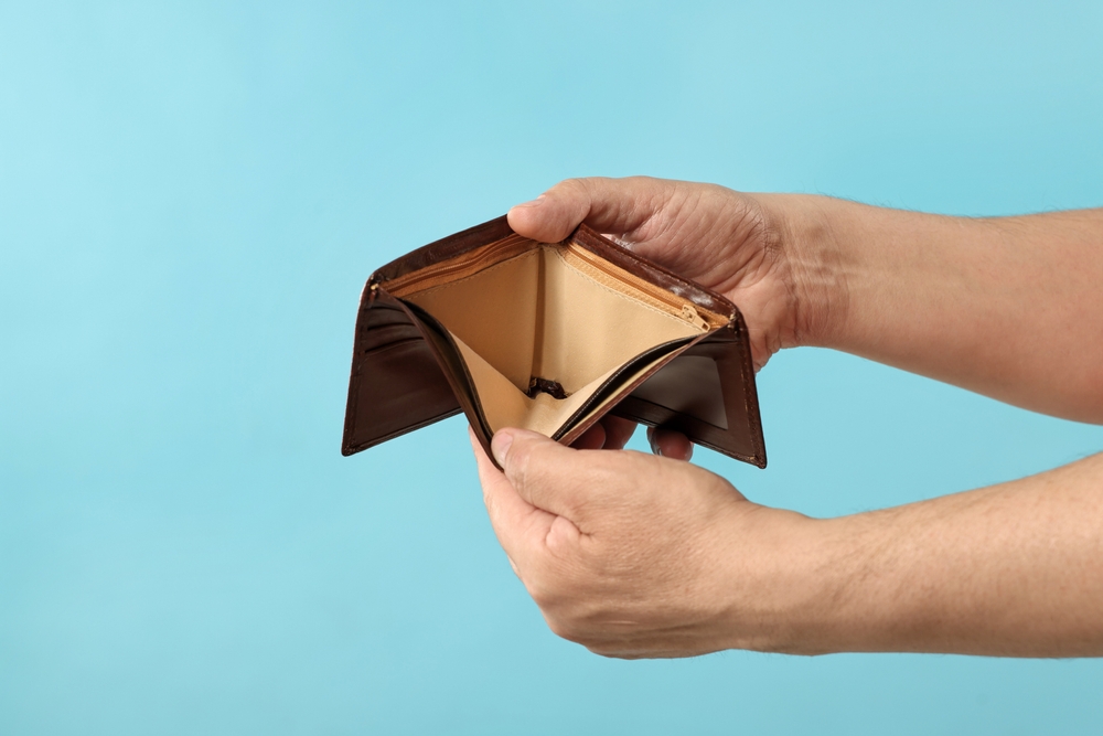 empty wallet