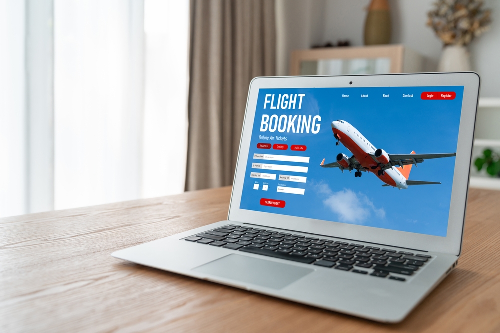 booking holiday flight