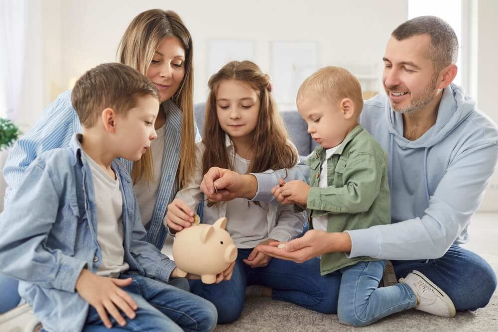 creating a savings budget as a family