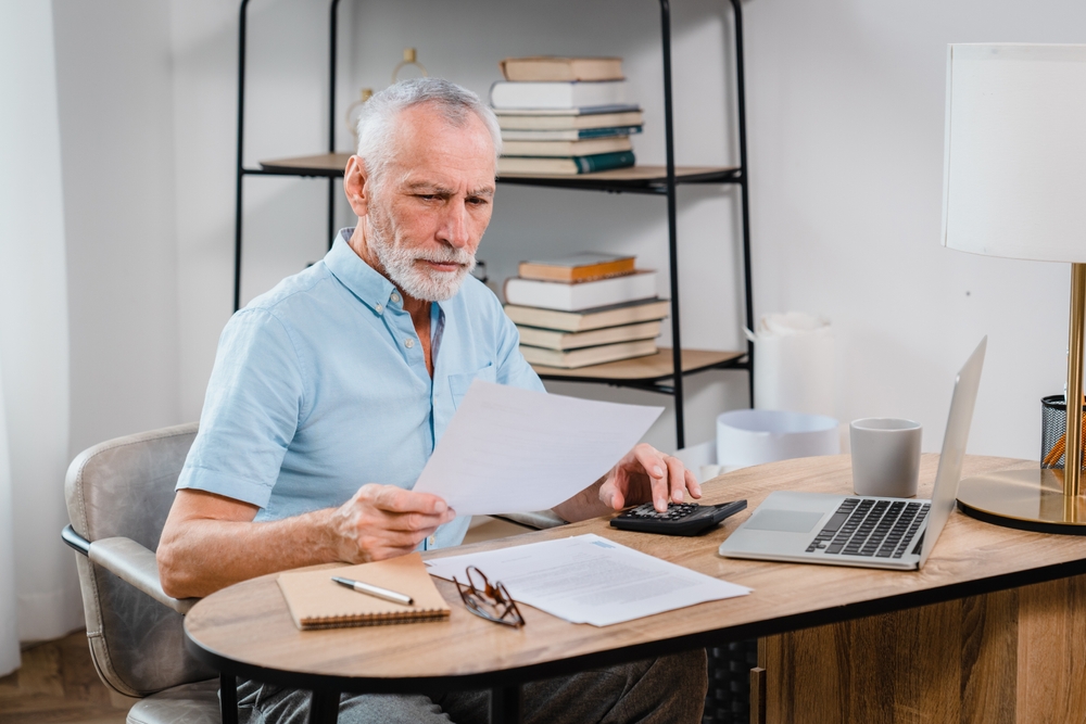 older businessman
