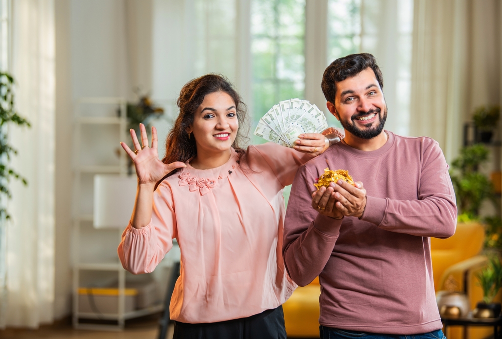 Pleased with money they made