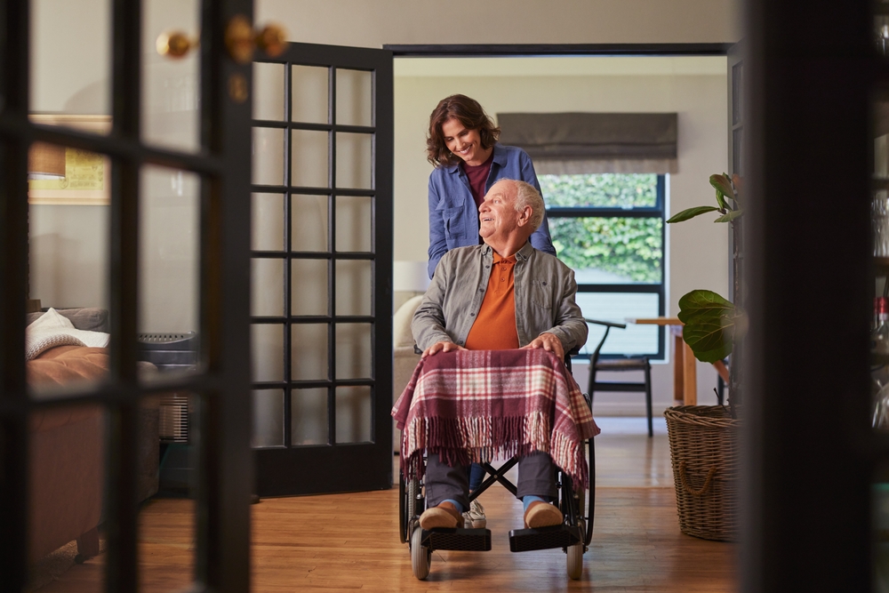 caring for elderly parent