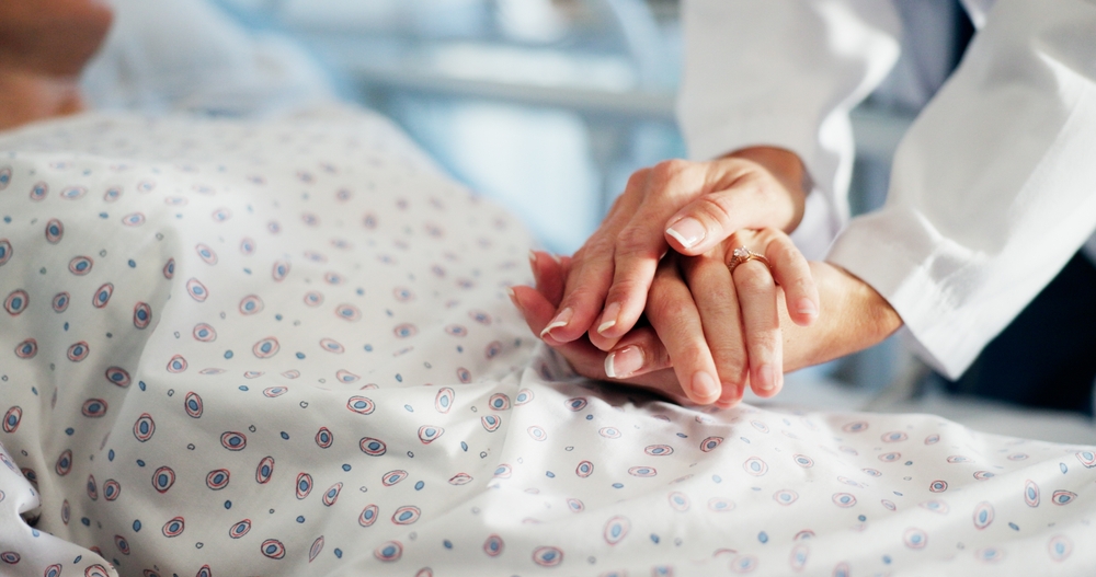 ill in hospital