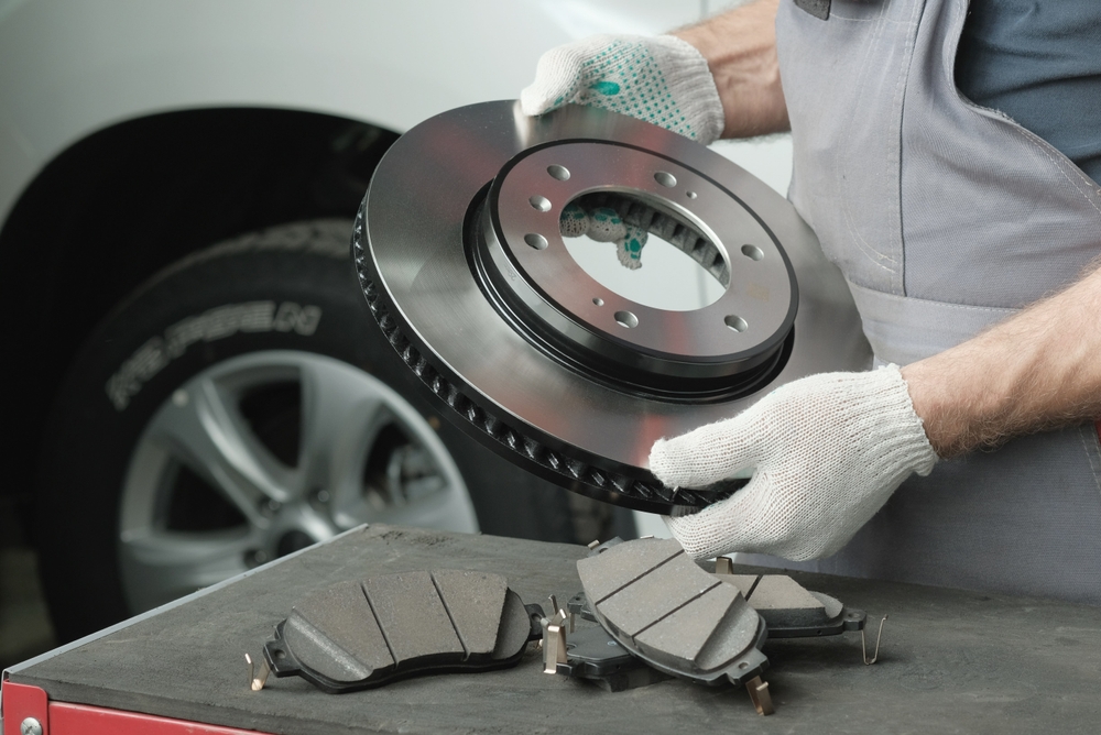replacing brake pads