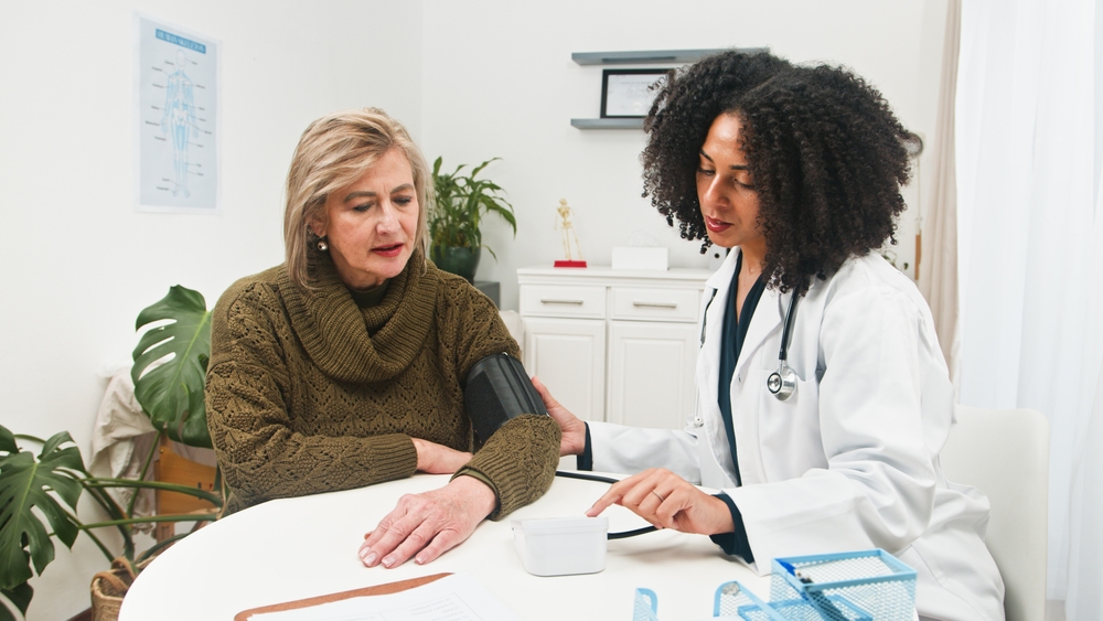 visiting the doctor