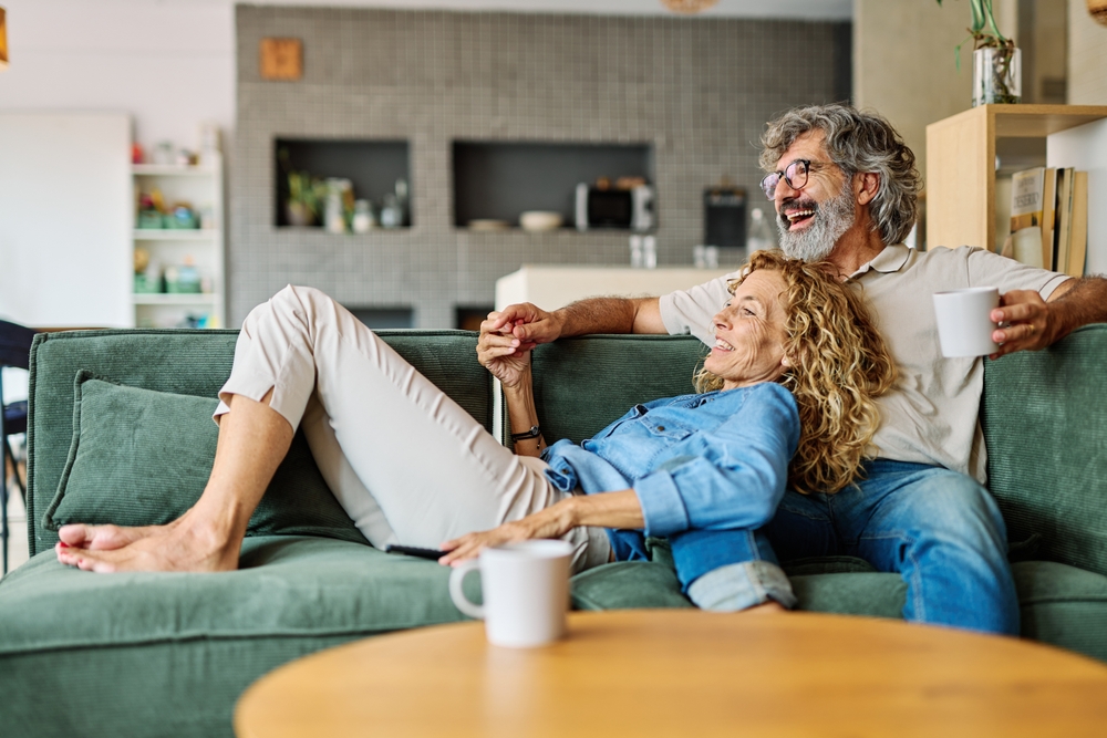 couple happy and ready for retirement