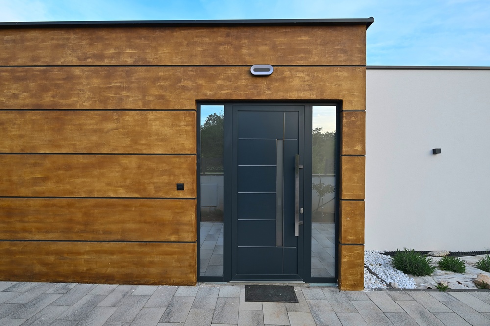 modern new front door
