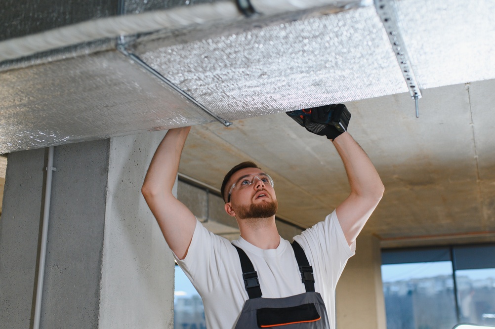 Insulation worker