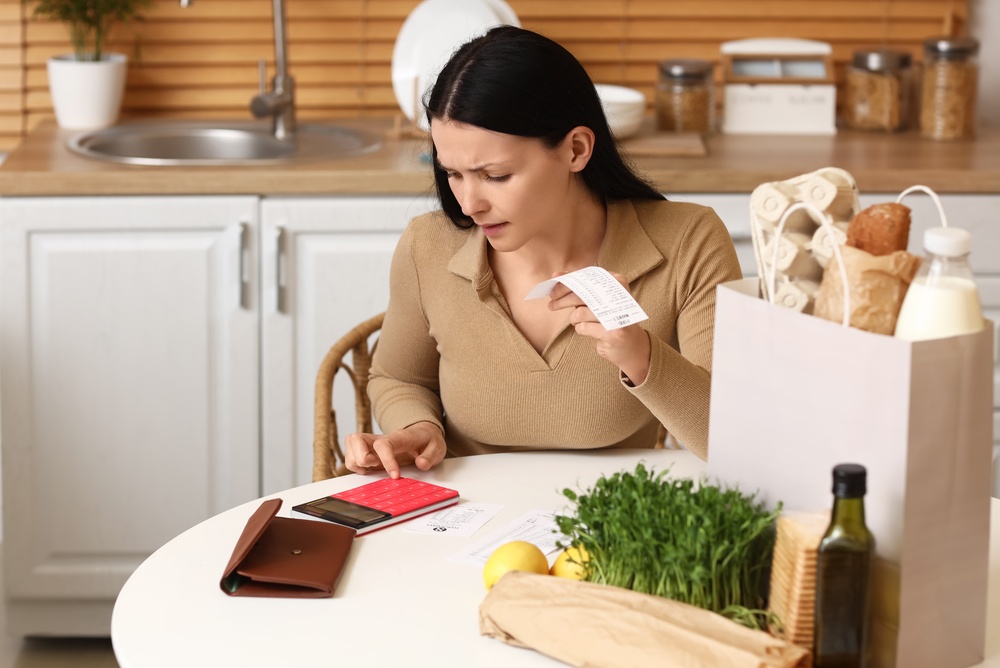 sorting out grocery budget