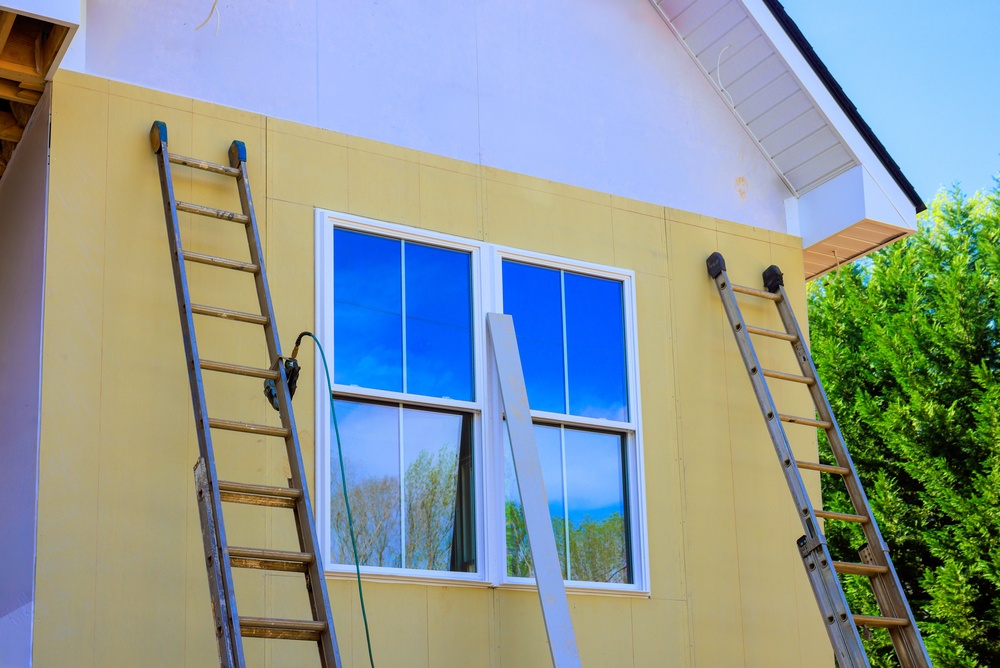 painting exterior of house