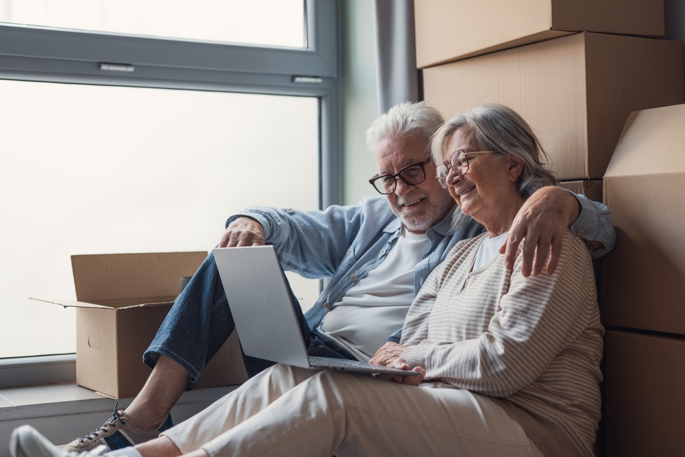 retirees moving house