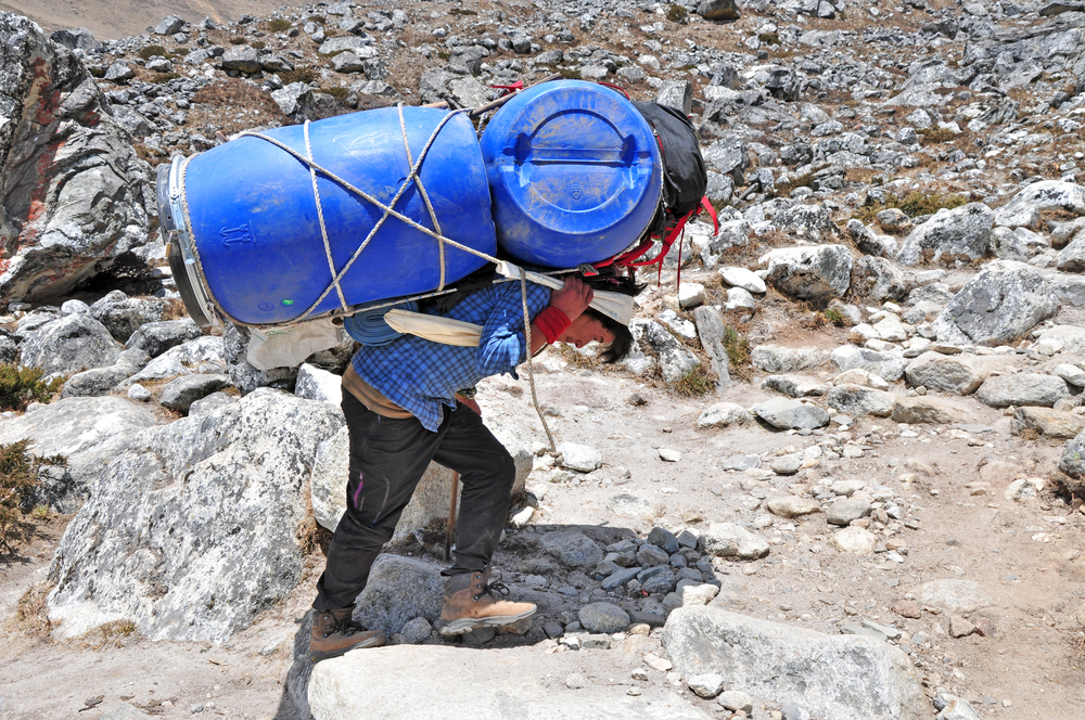 Sherpa guide on Everest