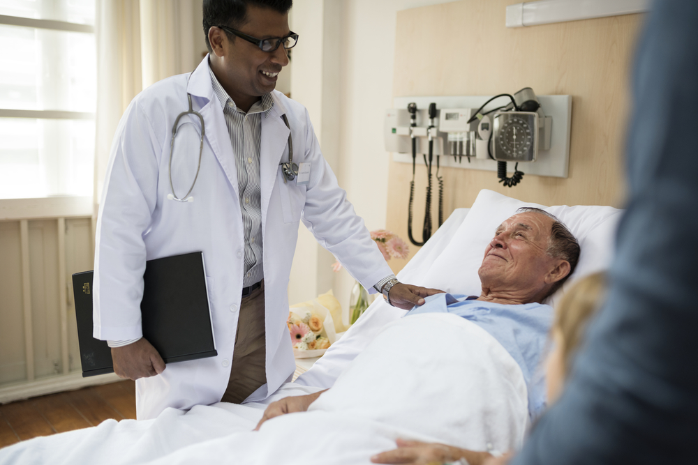 stay in hospital