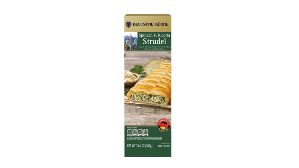 spinach and Ricotta Strudel