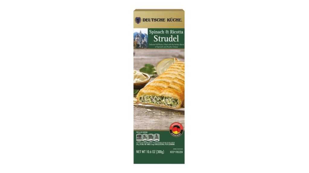 spinach and ricotta strudel
