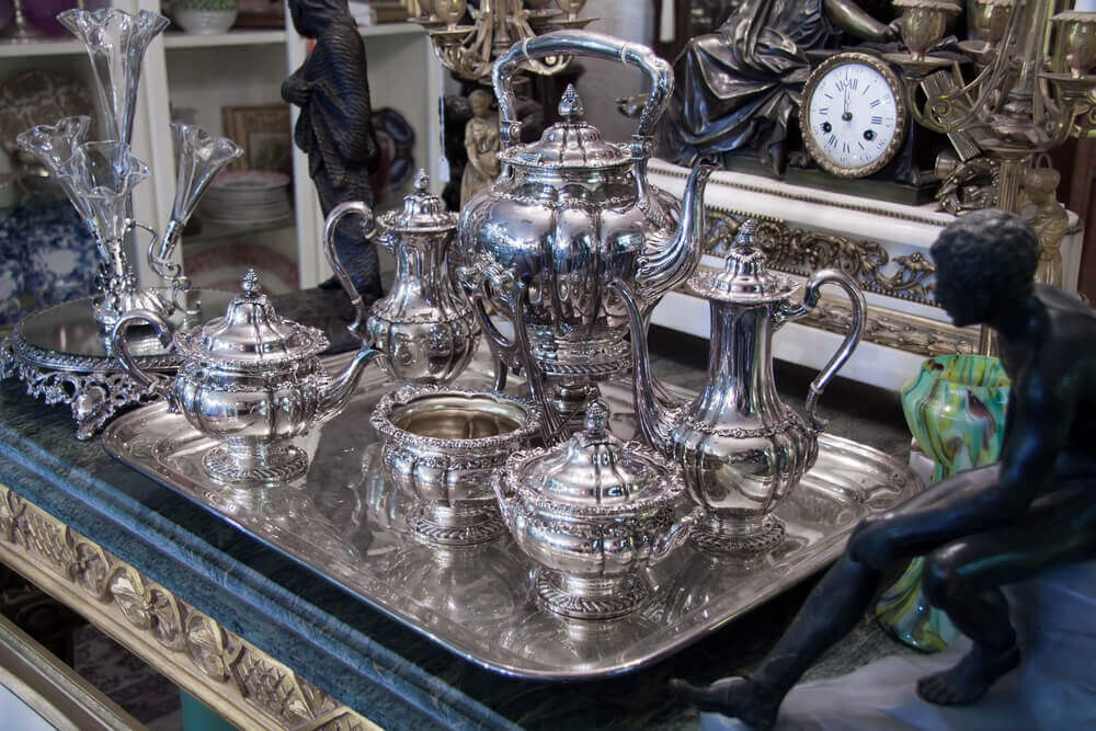Learn what sterling silver tea and coffee sets are worth.
