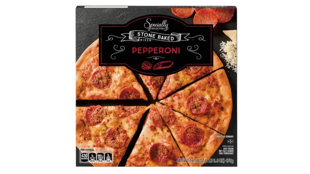 stoned baked pepperoni pizza