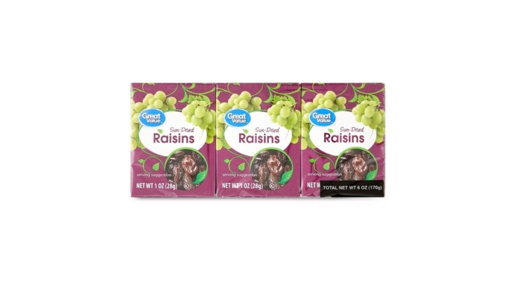 sundried raisins
