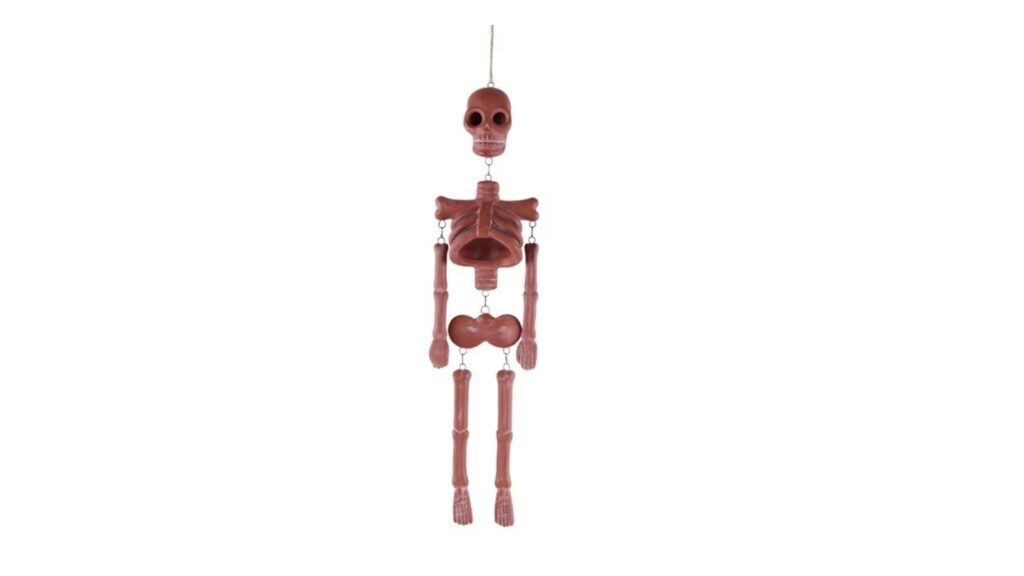 terracotta skeleton wall decoration