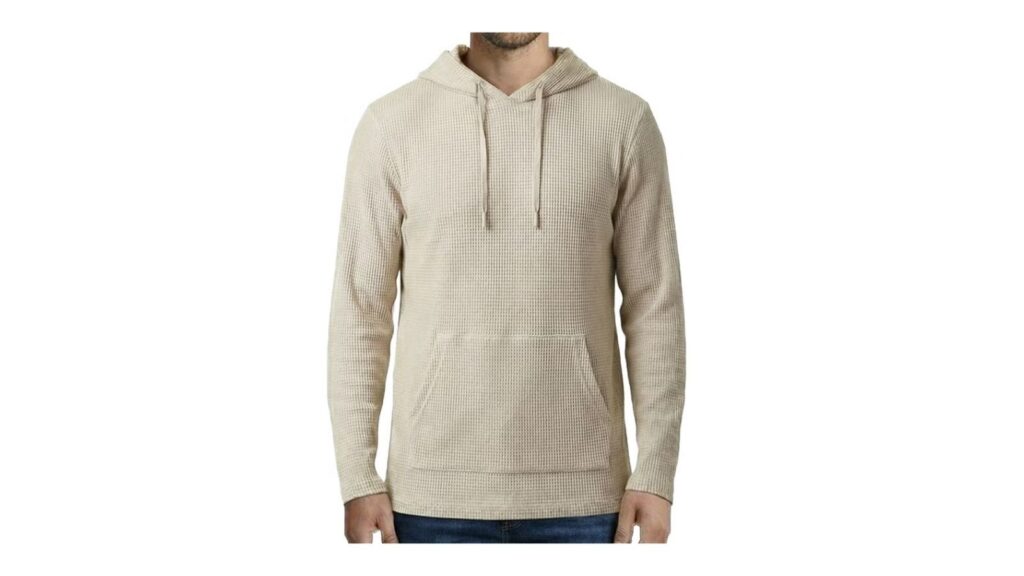 textured hoodie