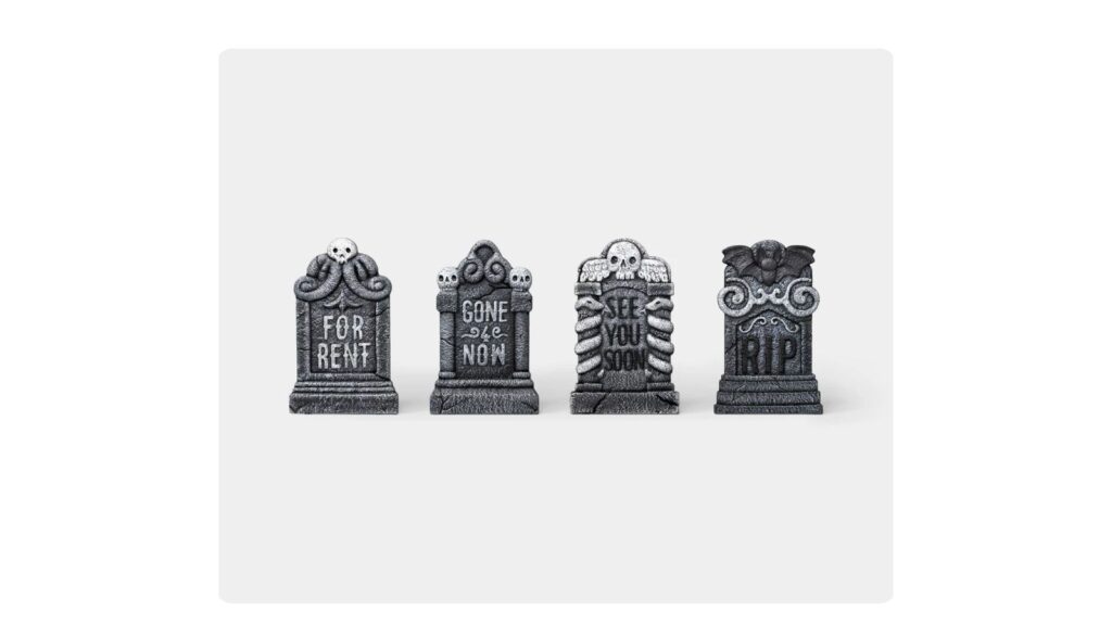 tombstone set