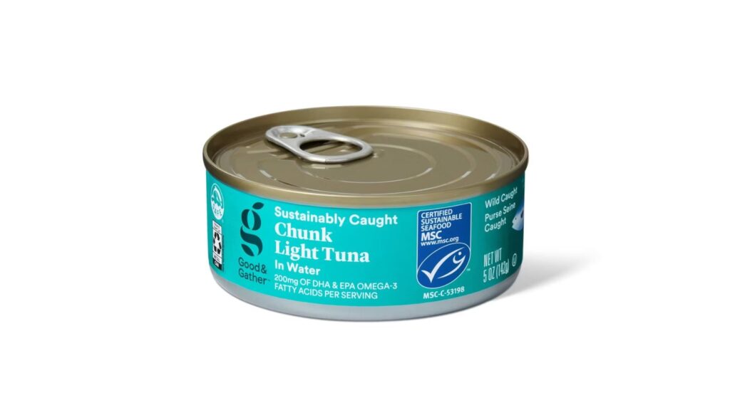 tuna in water