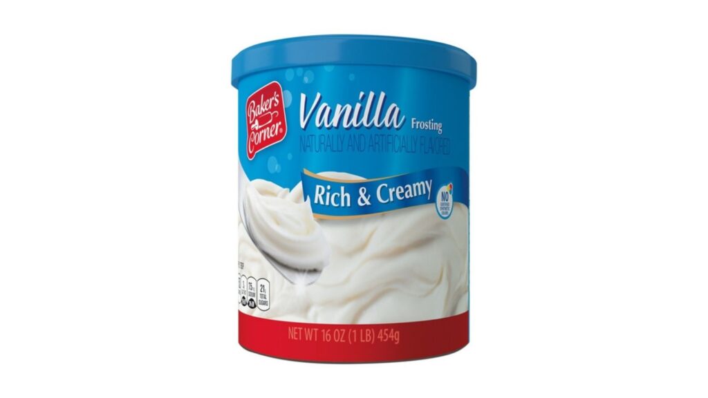 vanilla frosting