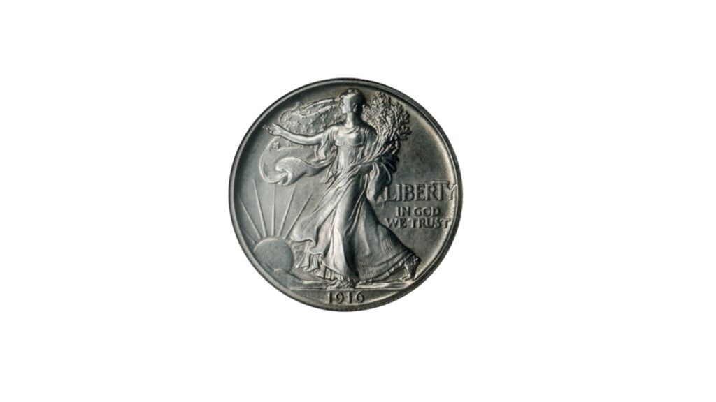walking Liberty half dollar