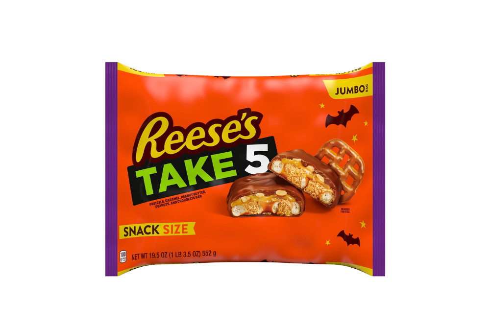 Reese’s Take 5 snack-size Halloween candy bag