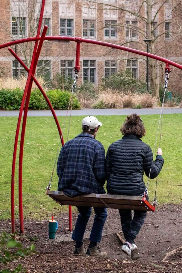 talking on date